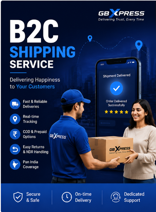 B2C (Business to Customer) Shipping Services