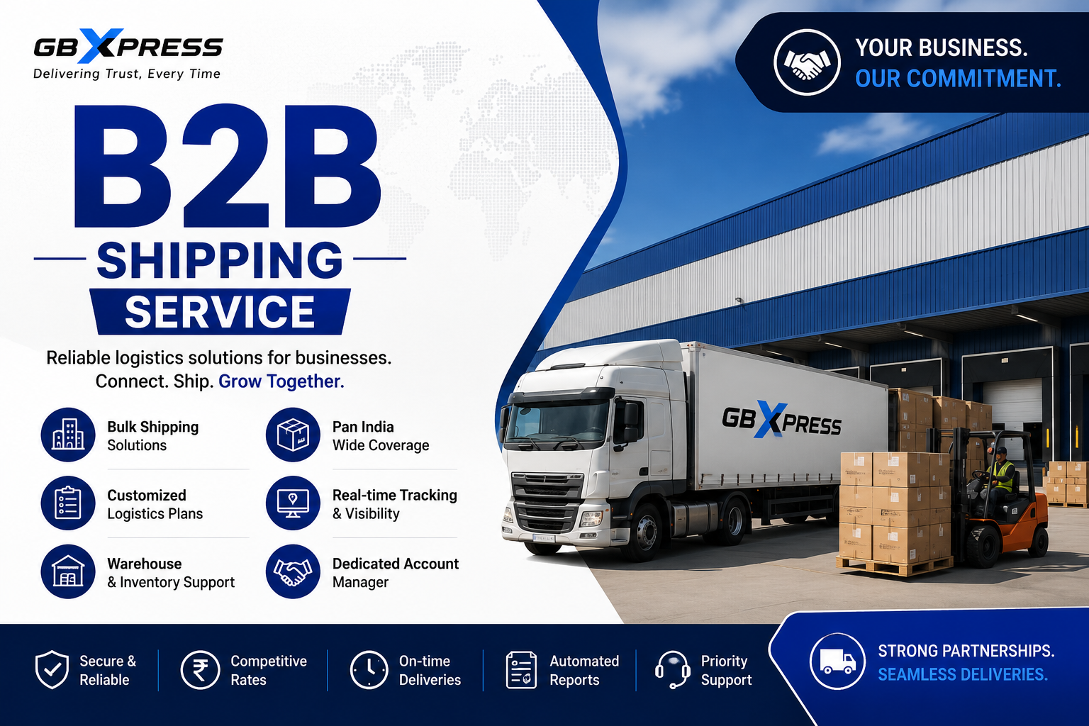 B2B (Business-to-Business) Shipping Services